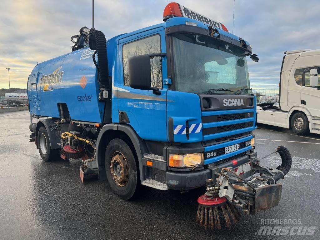 Scania P94DB Hulladék szállítók
