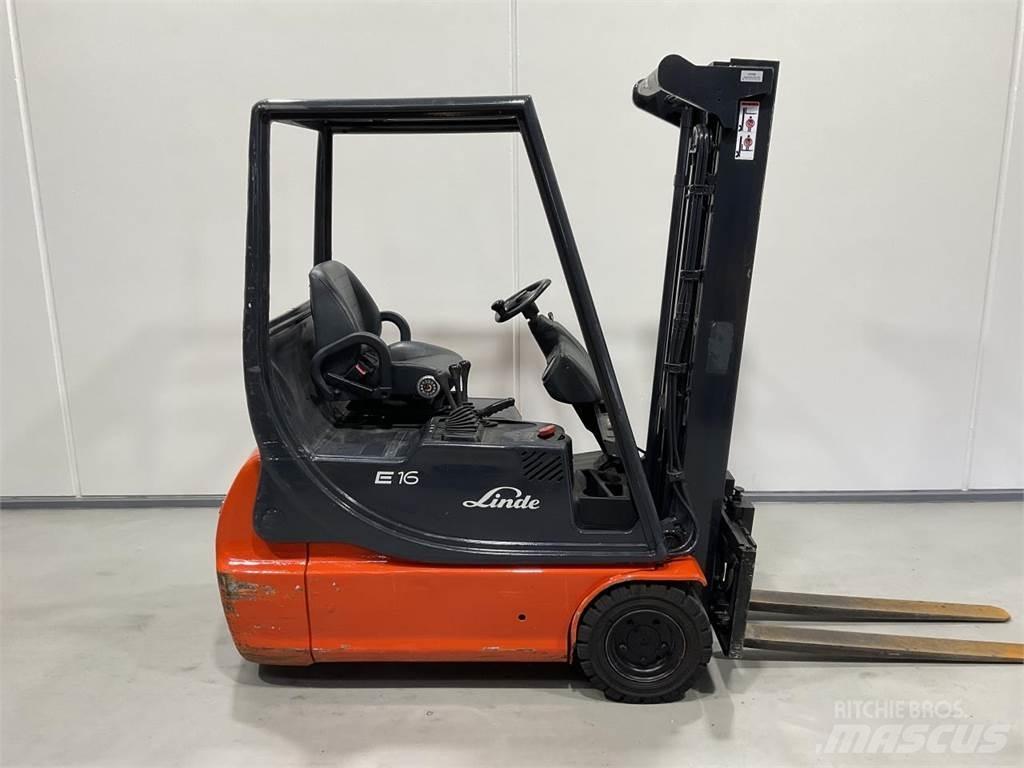 Linde E16C Elektromos targoncák