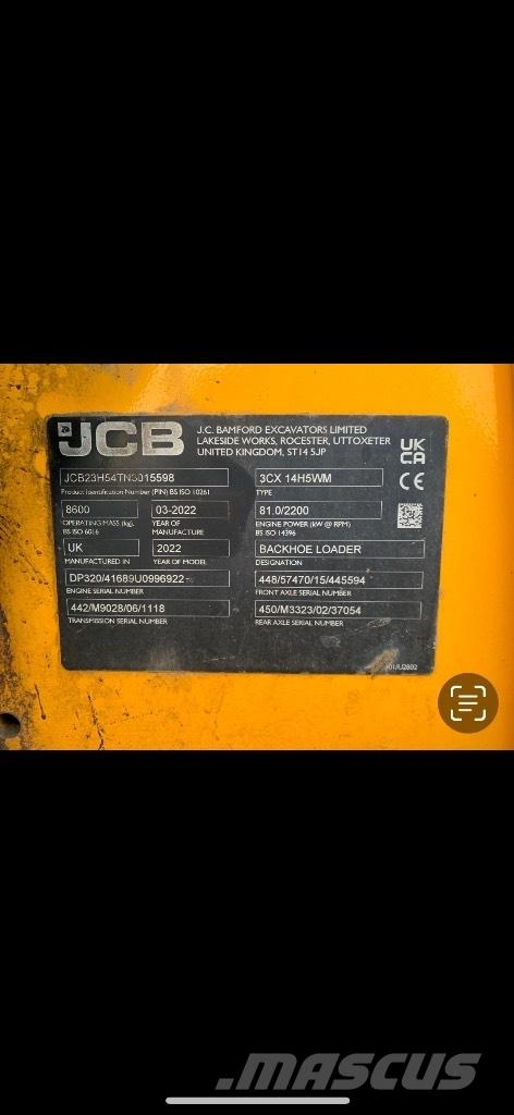 JCB 3 CX Kotrórakodók