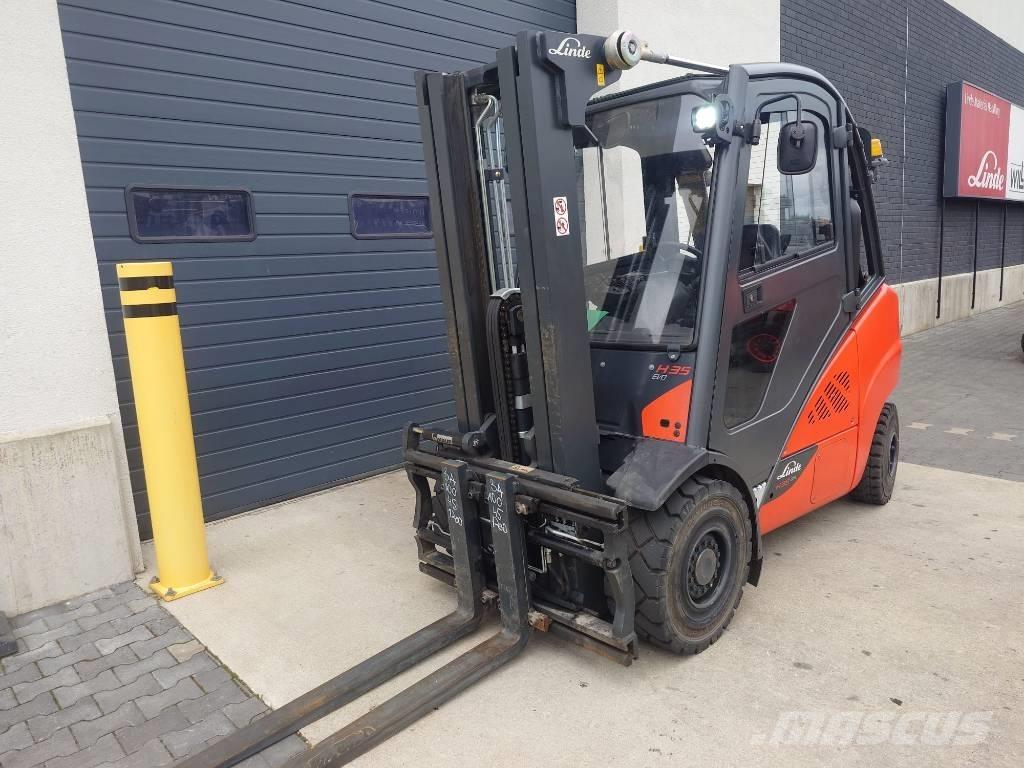 Linde H35T/393-02 Gázüzemű targoncák