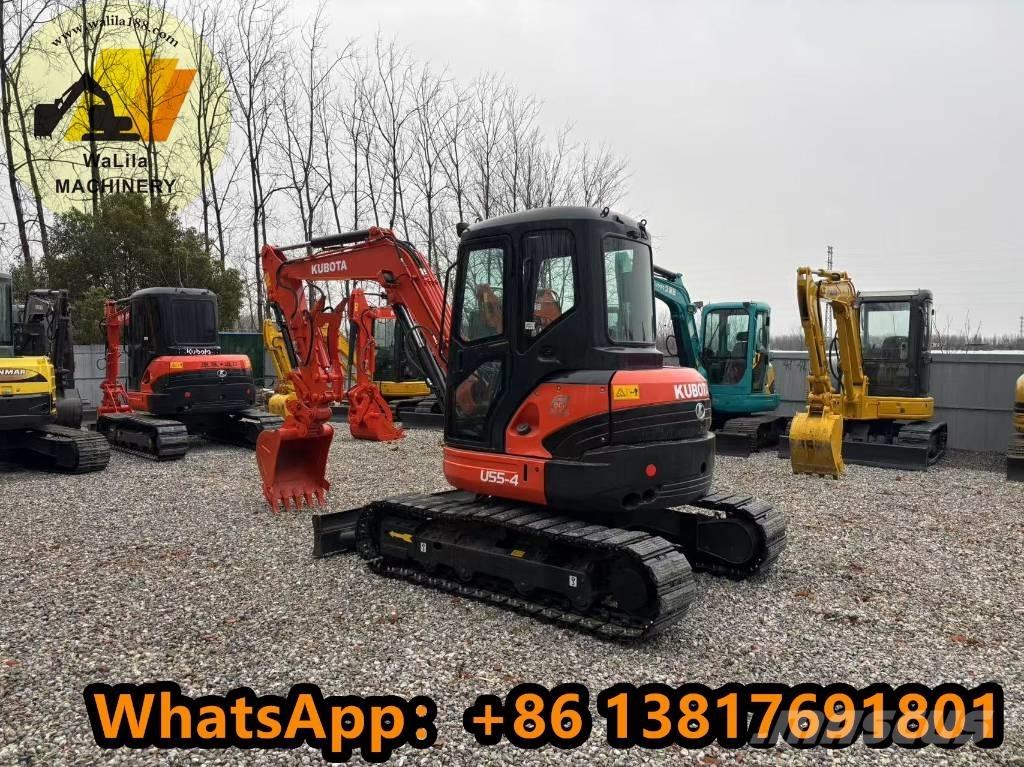 Kubota U 55-4 Mini kotrók < 7t