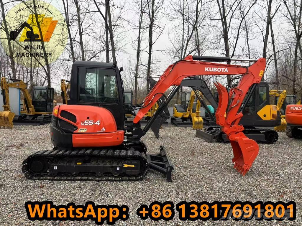 Kubota U 55-4 Mini kotrók < 7t