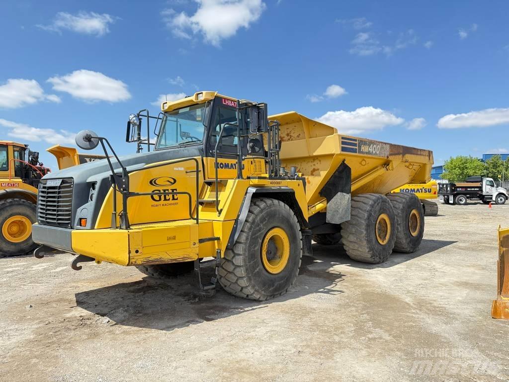 Komatsu HM400-5 Csuklósdömperek