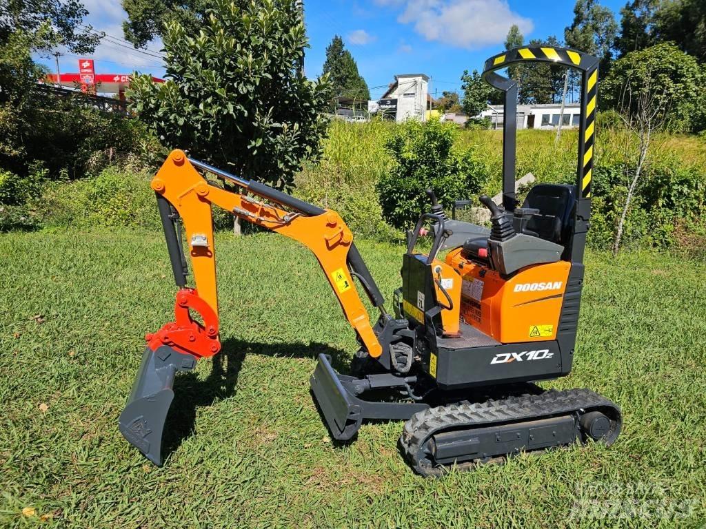 Doosan DX 10 Z Mini kotrók < 7t