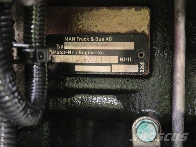 MAN D2676 LF46 Motorok