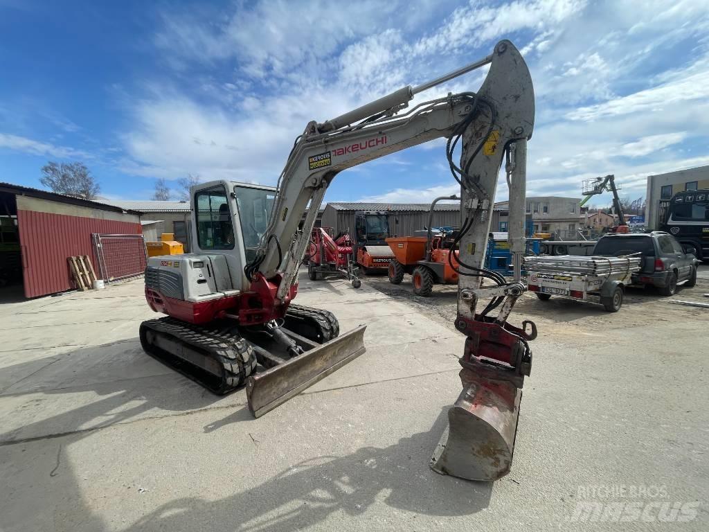 Takeuchi TB 250 Mini kotrók < 7t