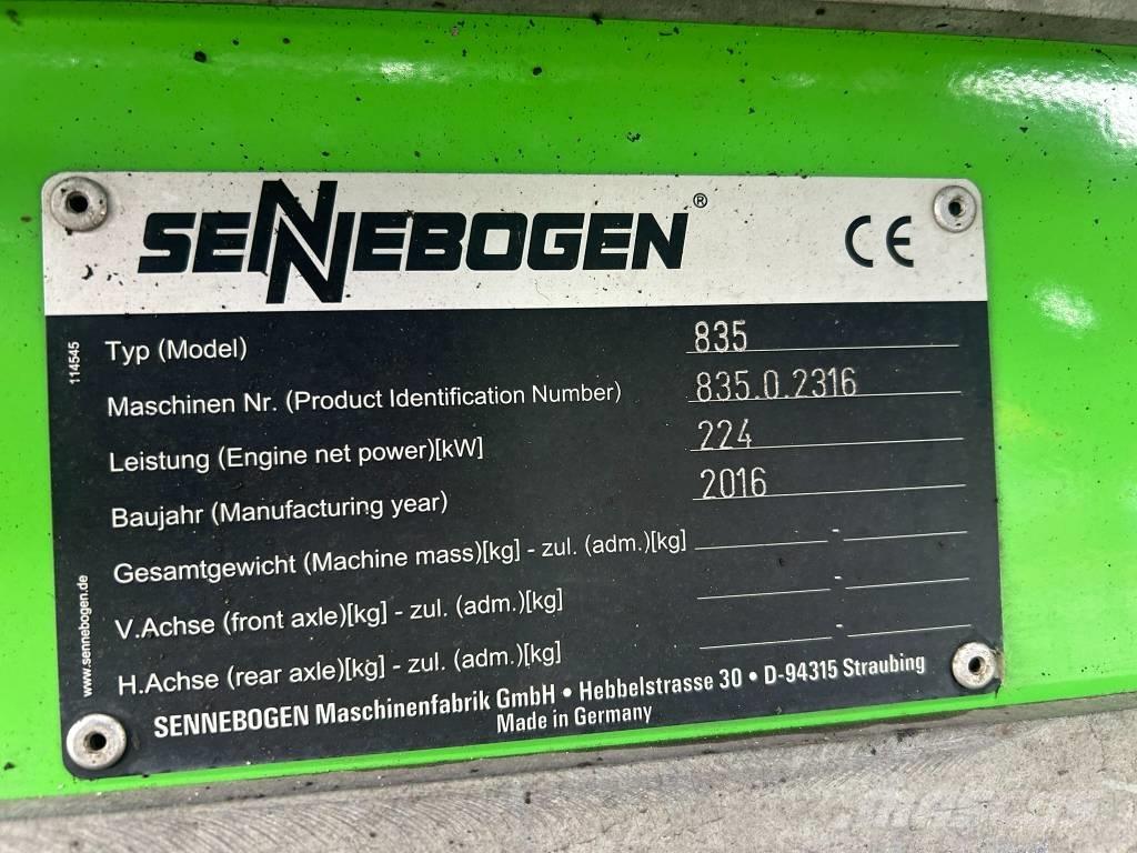 Sennebogen 835 M Hulladékkezelő gépek