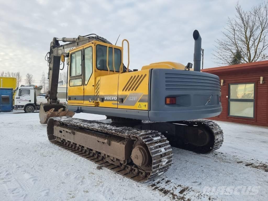 Volvo EC280 LC Lánctalpas kotrók