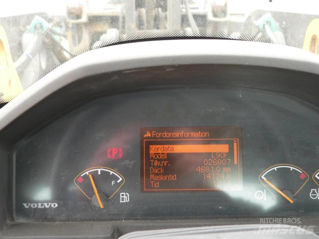 Volvo L 90 F Gumikerekes homlokrakodók