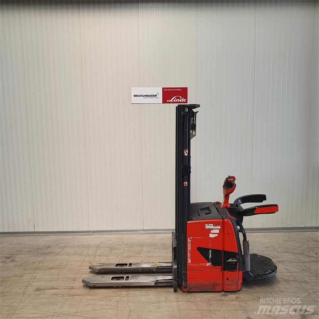 Linde L16AP Gyalogkíséretű targonca
