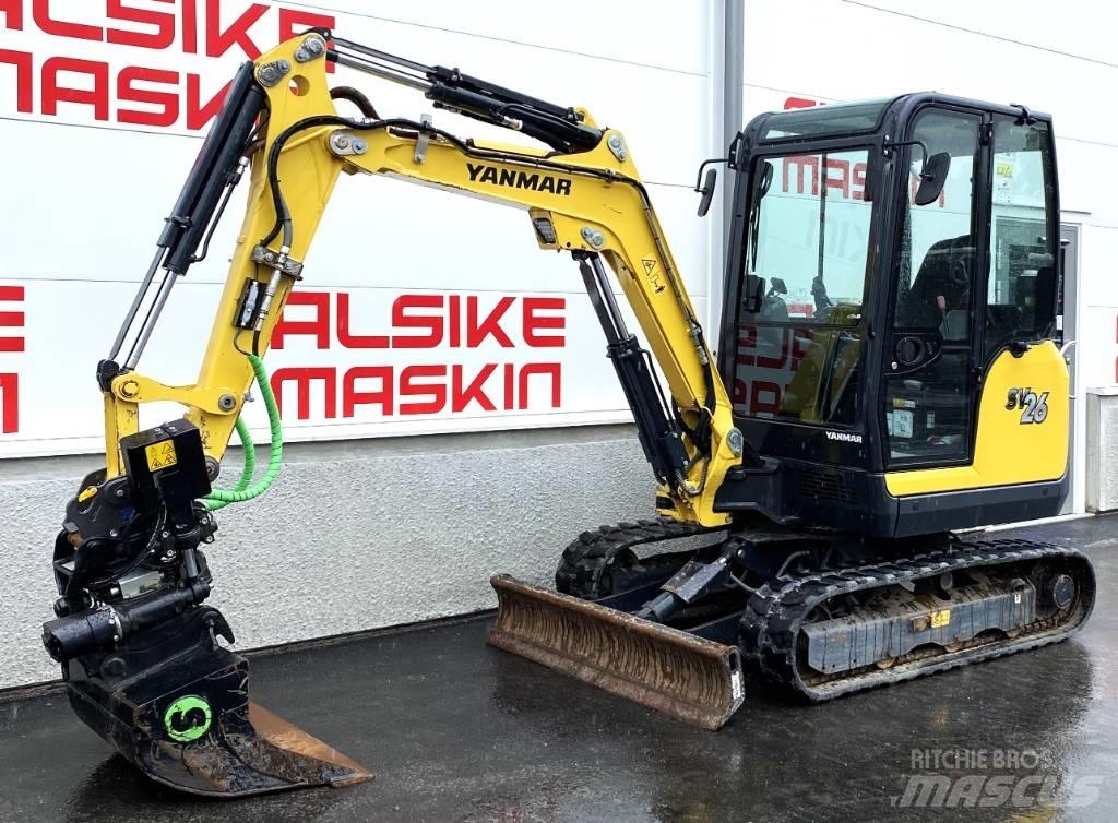 Yanmar SV 26 Mini kotrók < 7t