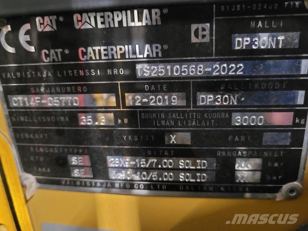 CAT DP 30 N Dízel targoncák