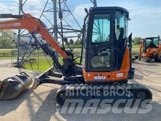 Hitachi ZX55U Mini kotrók < 7t
