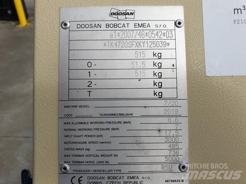 Doosan 7 / 20 Kompresszorok