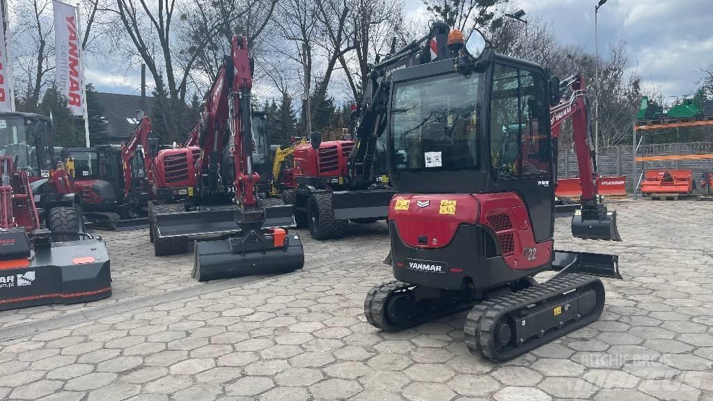 Yanmar SV 22 Mini kotrók < 7t