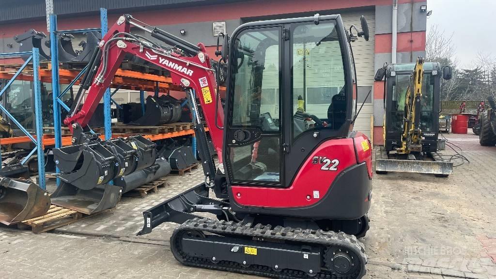 Yanmar SV 22 Mini kotrók < 7t