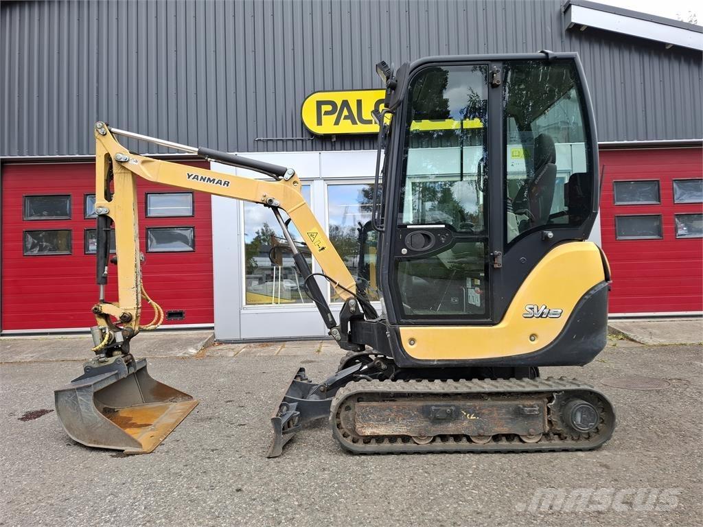 Yanmar SV 18 Mini kotrók < 7t