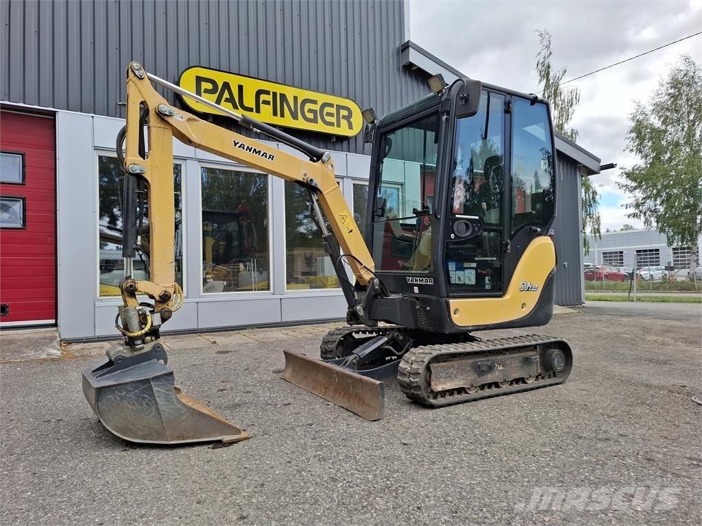 Yanmar SV 18 Mini kotrók < 7t