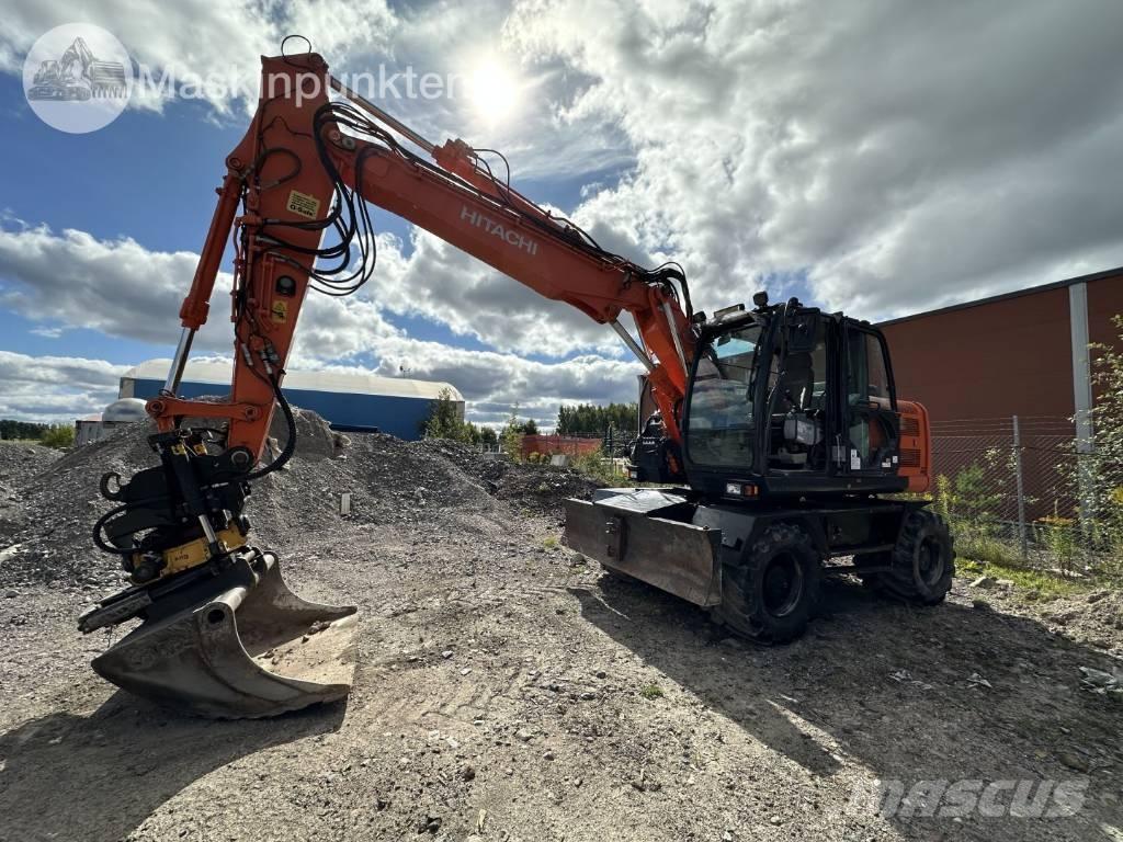 Hitachi ZX 140 W-5B Gumikerekes kotrók