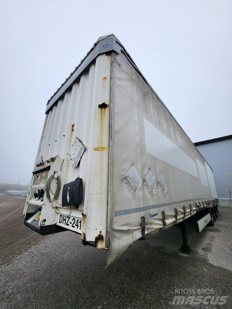 Krone Curtain Mega Elhúzható ponyvás félpótkocsik