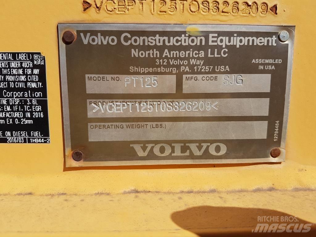 Volvo PT125 Pneumatikus kerekes hengerek