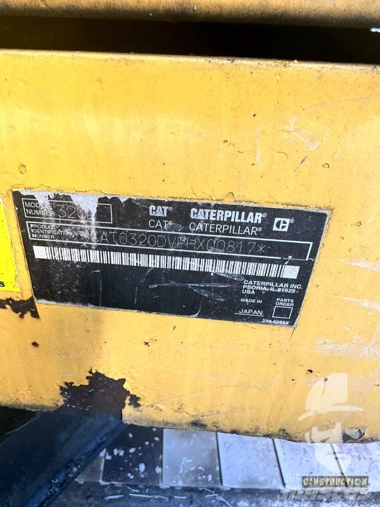CAT 320 D L Lánctalpas kotrók