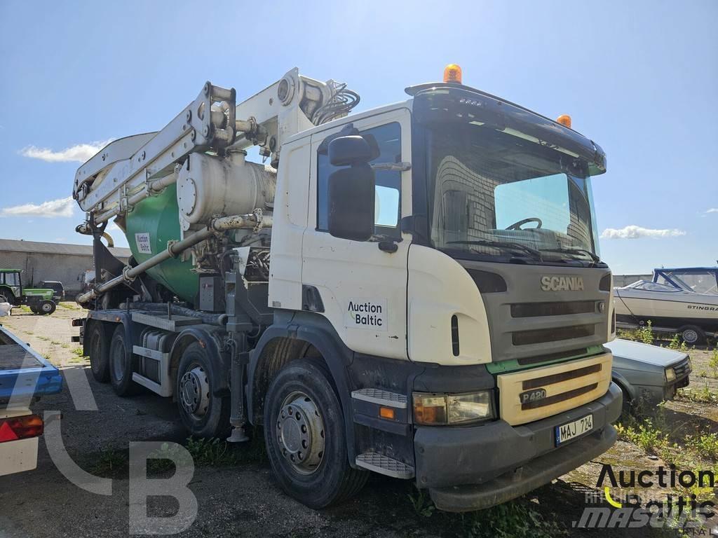 Scania P 420 Betonpumpák