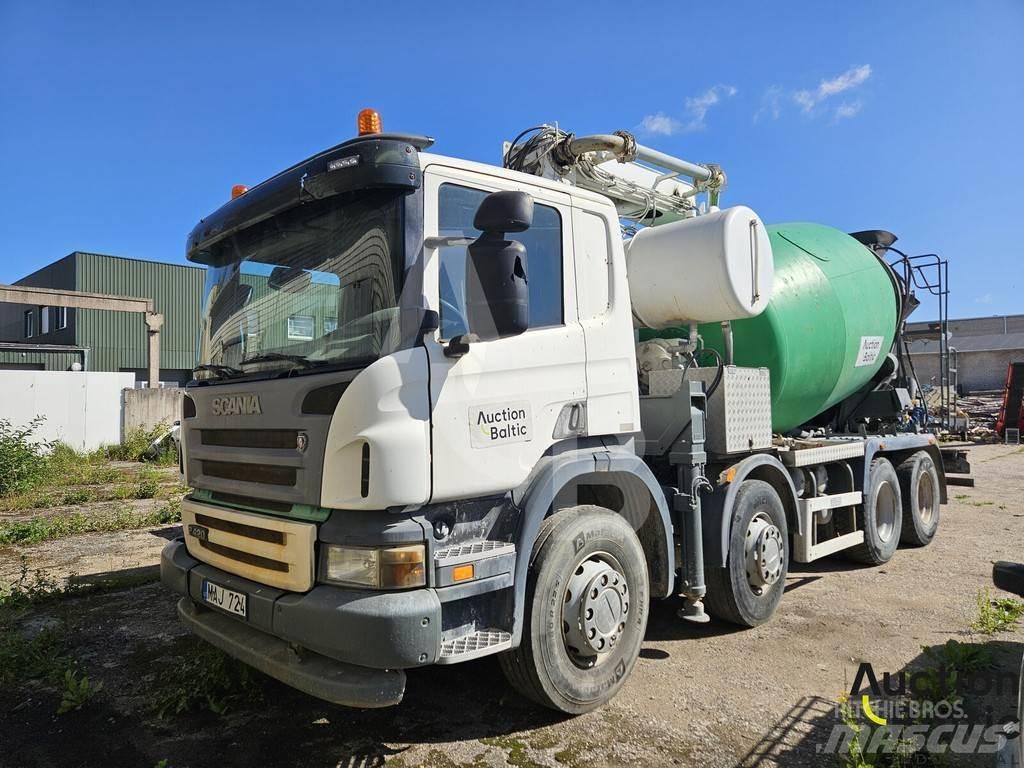 Scania P 420 Betonpumpák