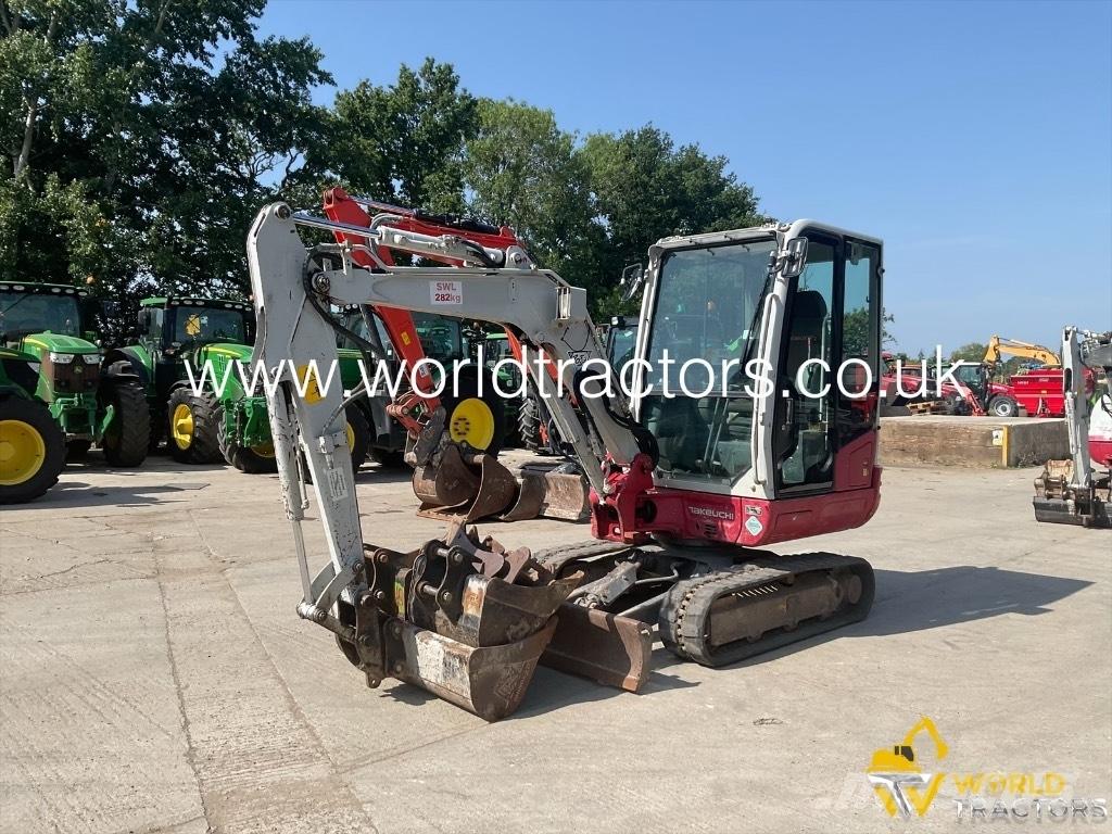 Takeuchi TB 230 Mini kotrók < 7t
