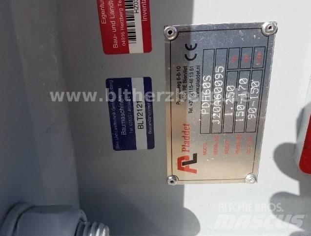 Pladdet PDH 60S Fejtőgépek