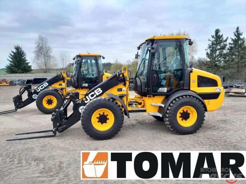 JCB 409 Gumikerekes homlokrakodók