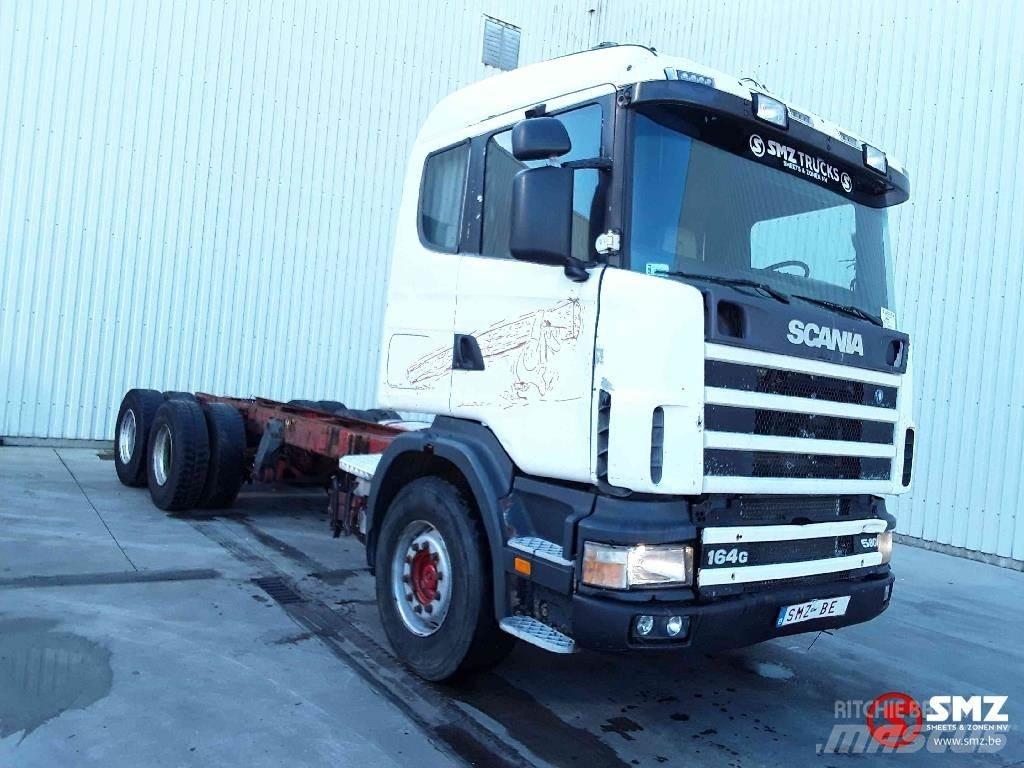 Scania 164 580 6x4 Fülkés alváz