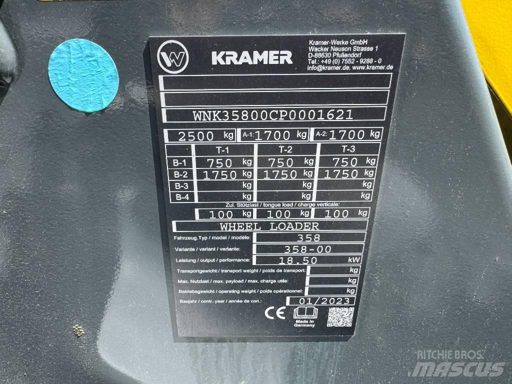 Kramer 5035 Gumikerekes homlokrakodók