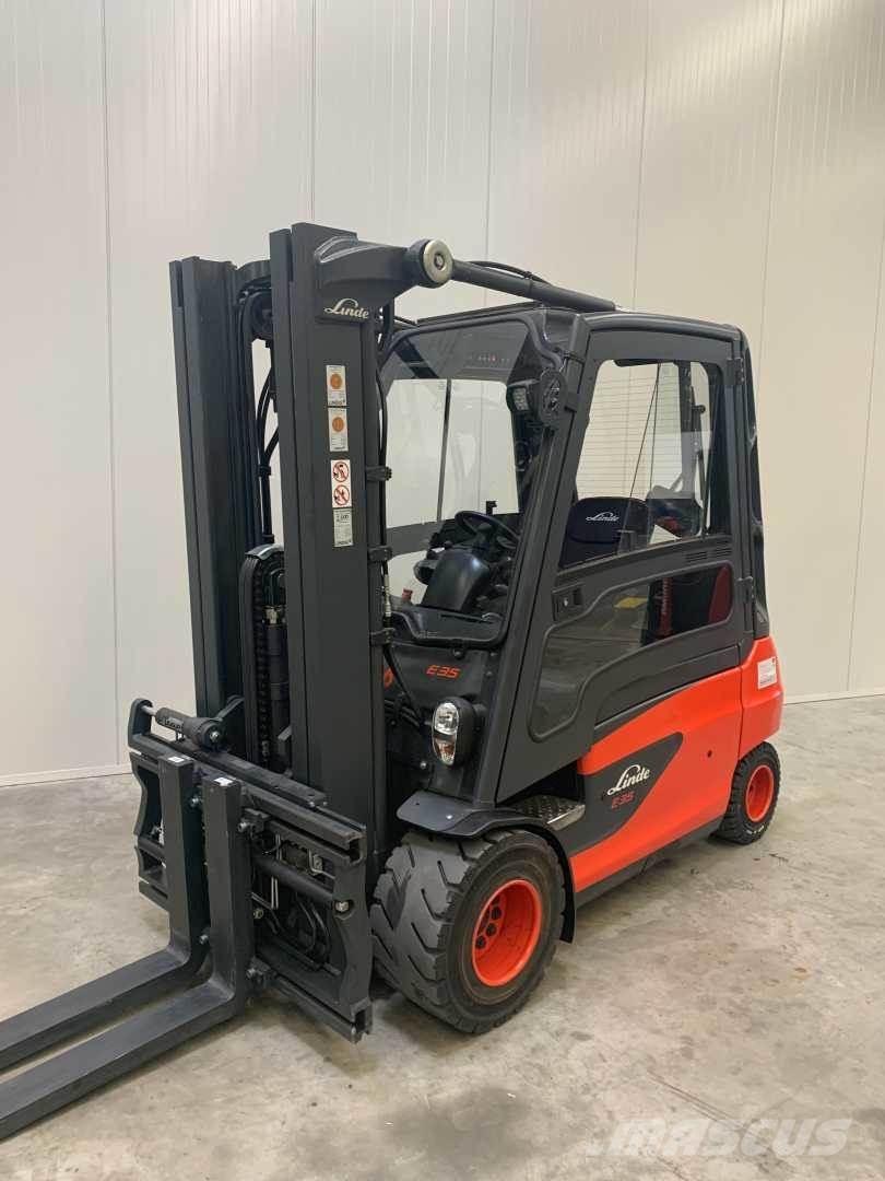 Linde E35L Elektromos targoncák
