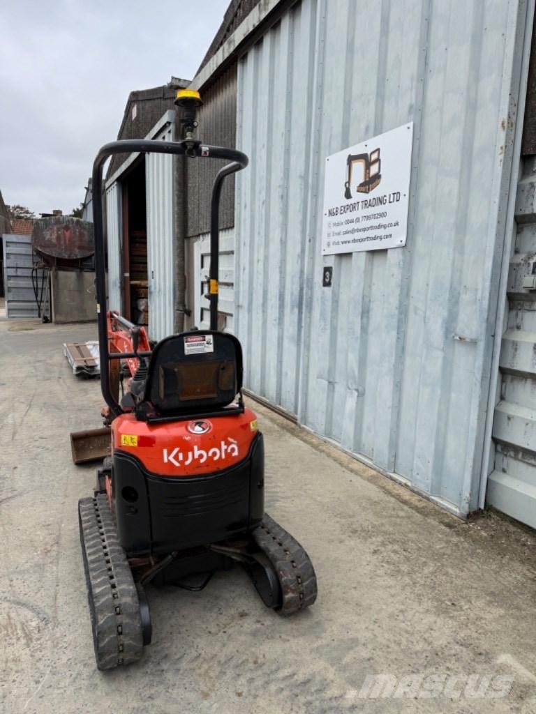 Kubota U 10 Mini kotrók < 7t