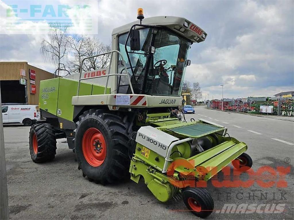 CLAAS jaguar 850 Önjáró szecskázók