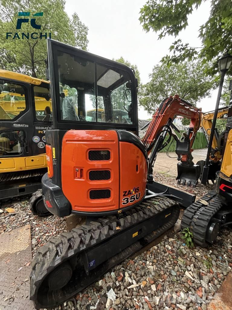 Hitachi ZX35 Lánctalpas kotrók