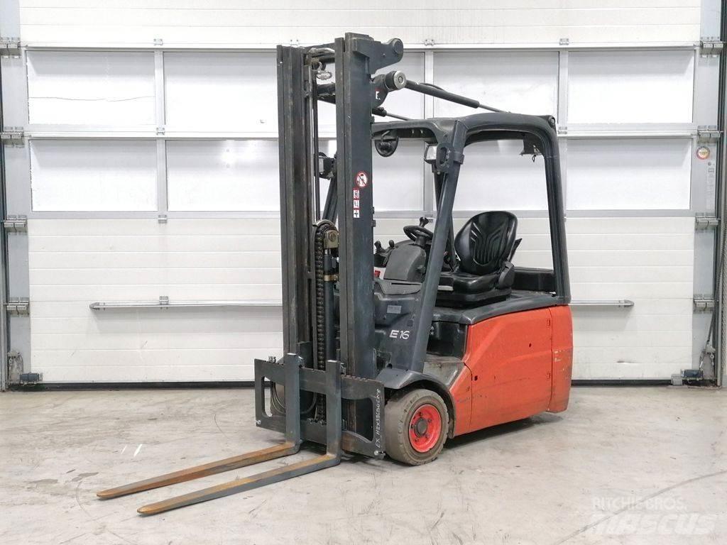 Linde E16-01 Elektromos targoncák