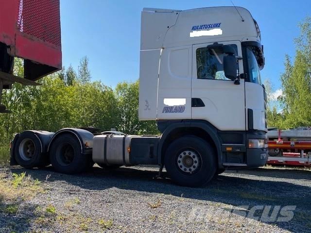 Scania R 164, 6x2 Nyergesvontatók