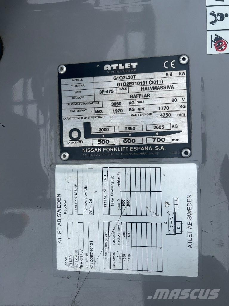 Atlet L30T Elektromos targoncák