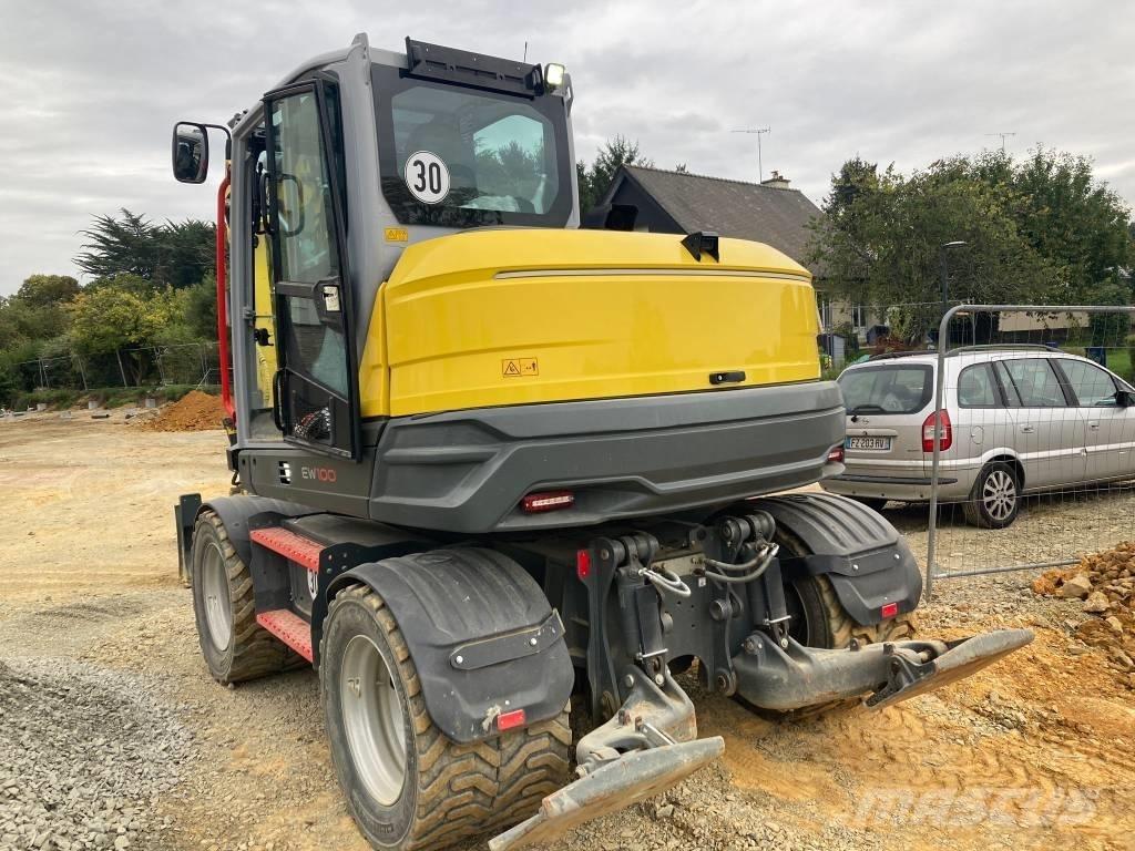 Wacker Neuson EW 100 Gumikerekes kotrók