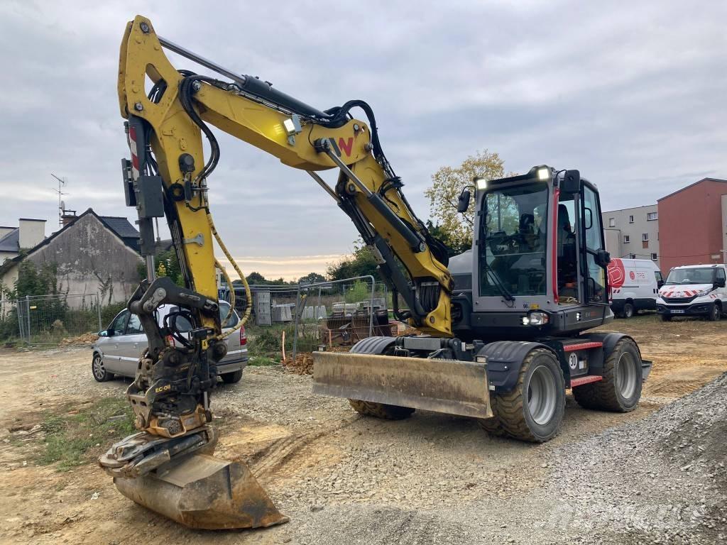 Wacker Neuson EW 100 Gumikerekes kotrók