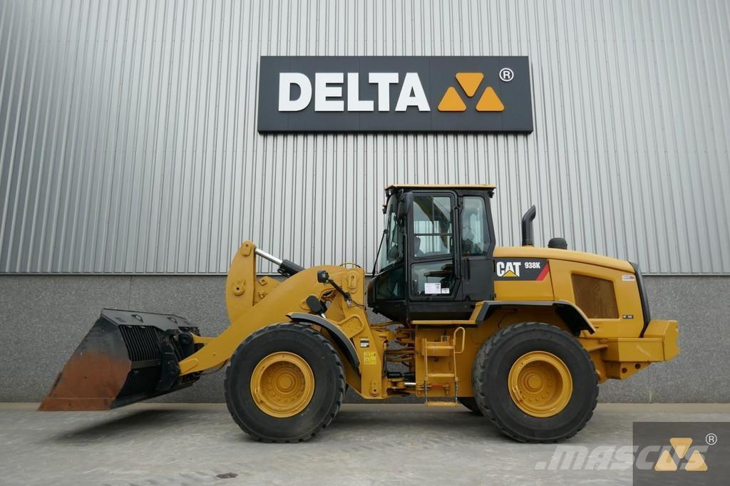 CAT 938K Gumikerekes homlokrakodók