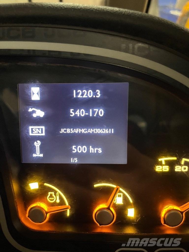 JCB 540-170 Teleszkópos rakodók