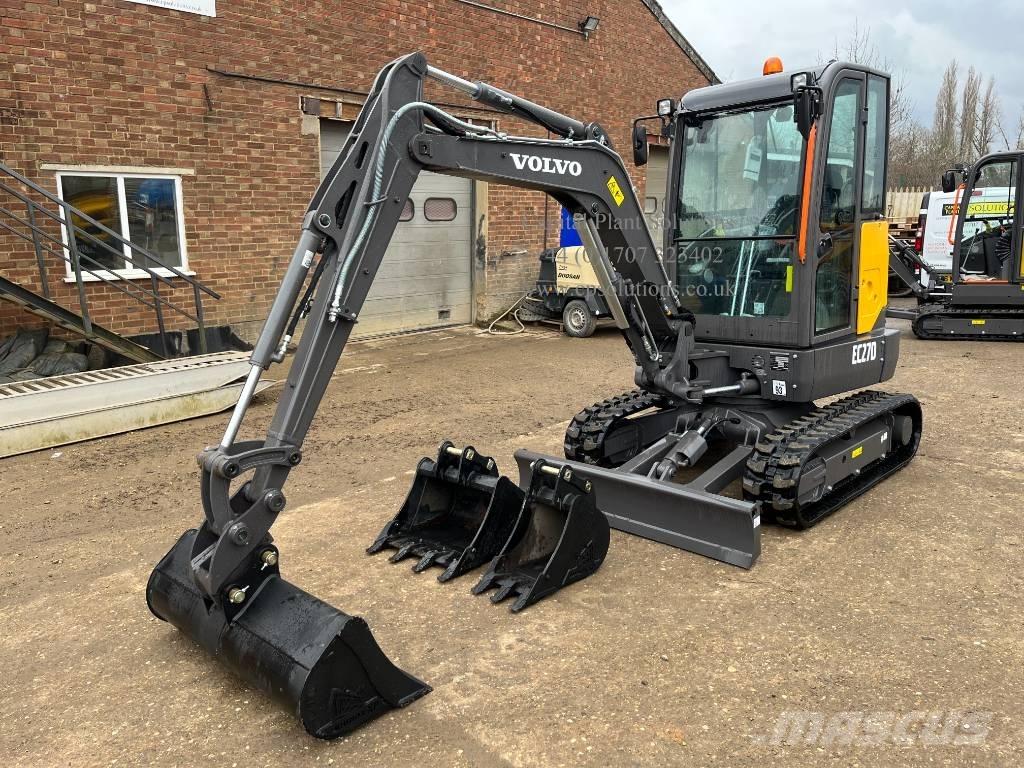 Volvo EC 27 D Mini kotrók < 7t