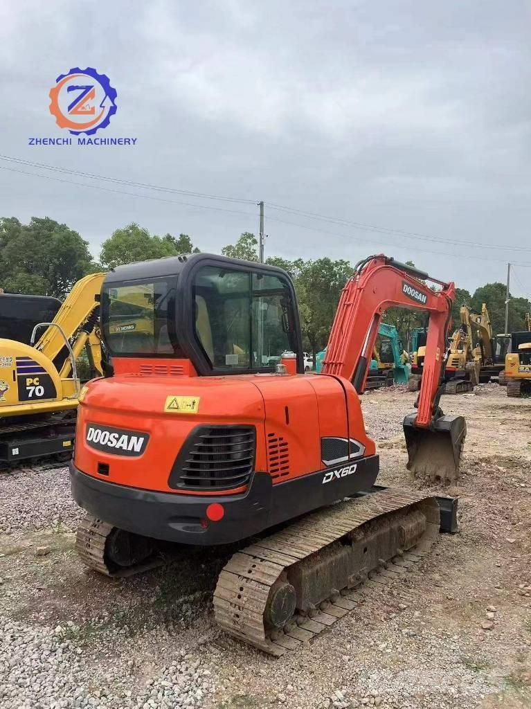 Doosan DX 60 Mini kotrók < 7t
