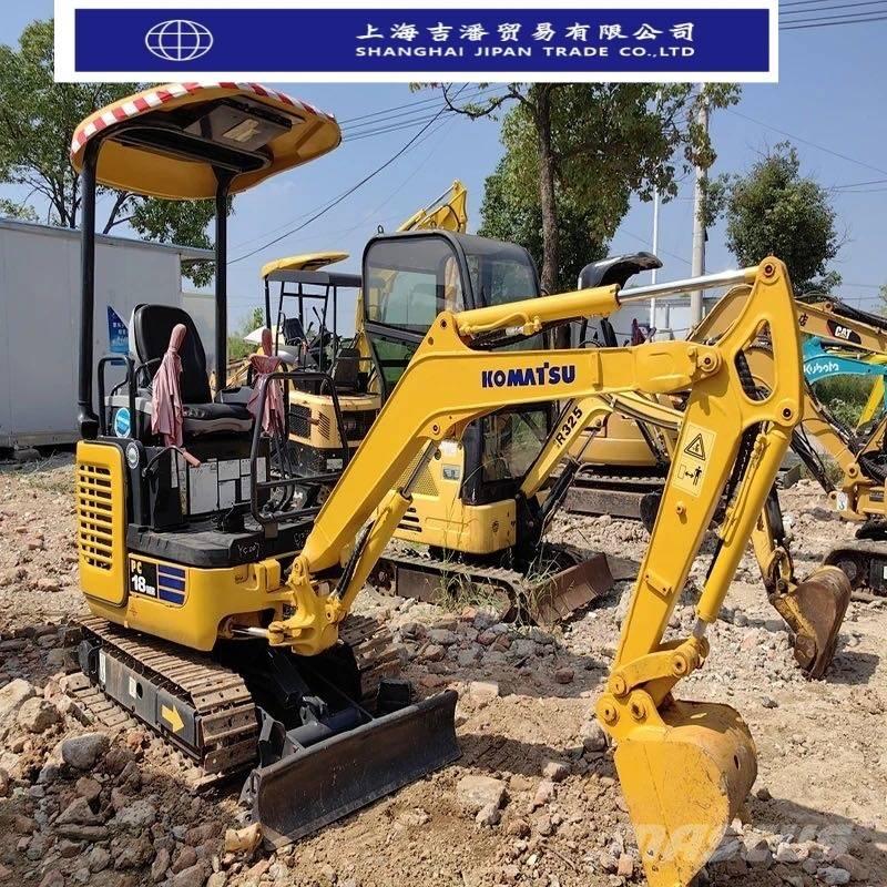 Komatsu PC 18 MR Mini kotrók < 7t