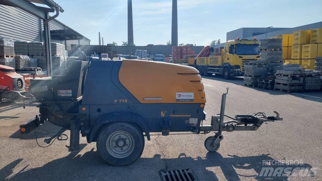 Putzmeister P 718 TD Betonpumpák