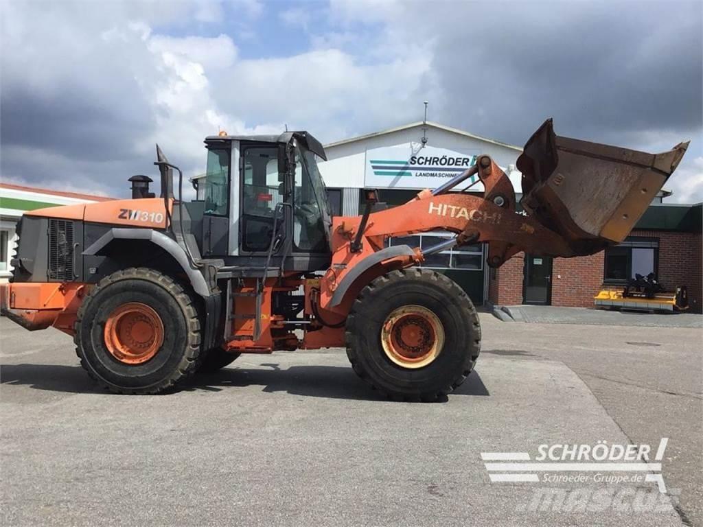 Hitachi - ZW 310 Gumikerekes homlokrakodók