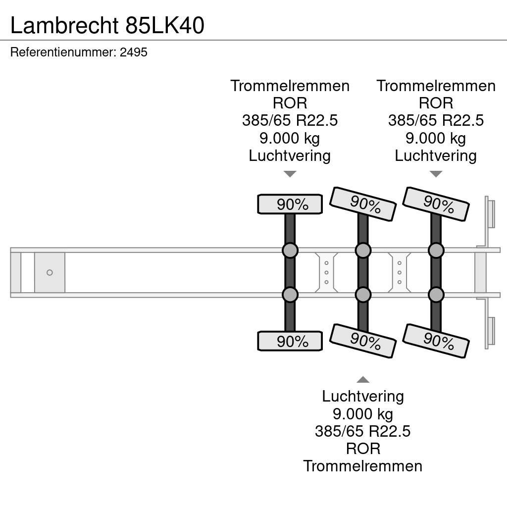  Lambrecht 85LK40 Tartályos félpótkocsik